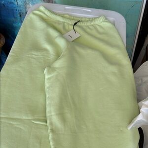 Joah Brown Mint Green Lounge Pants XS/S